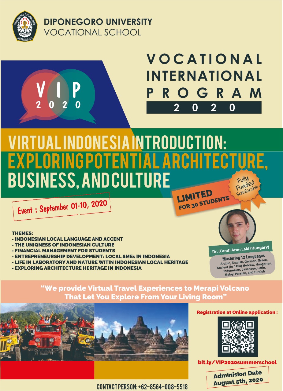 Vocational Intenational Program (VIP) Sekolah Vokasi Undip Ke-4 ...