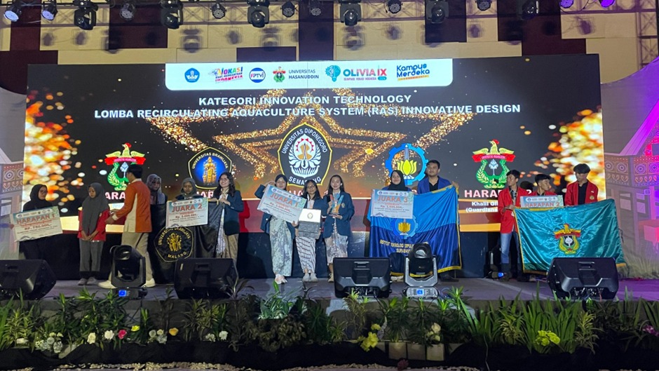 Diponegoro University Vocational School Wins Brilliant Achievement at OLIVIA IX 2024: Champion in National Vocational Competition