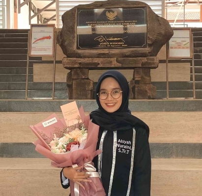 Aisyah, SV Undip Graduate with Granted Patent, Now Joins Pertamina