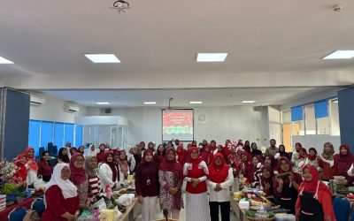 Kreativitas Kuliner Meriahkan Lomba Menghias Tumpeng dalam Rangka HUT RI ke-80 oleh Dharma Wanita Persatuan Sekolah Vokasi Undip
