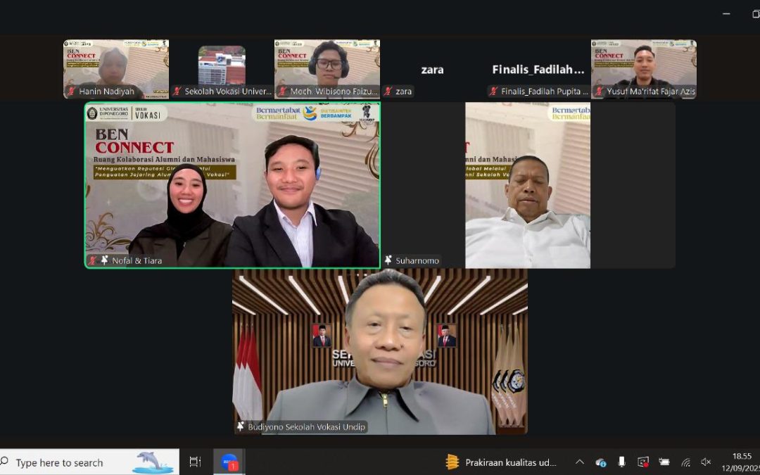 Sekolah Vokasi Undip Gelar BEN CONNECT Perkuat Jejaring Alumni Mahasiswa