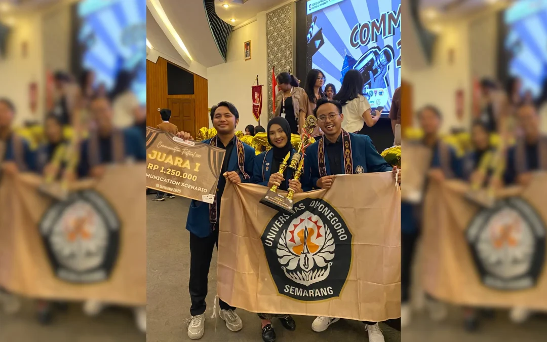 Vokasi Undip Kembali Sabet Juara 1 Nasional dengan “Menyuarakan Inklusivitas”